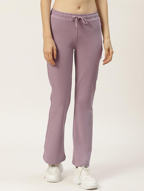 purple solid track pant - 19285111 - Very Small Image - 1