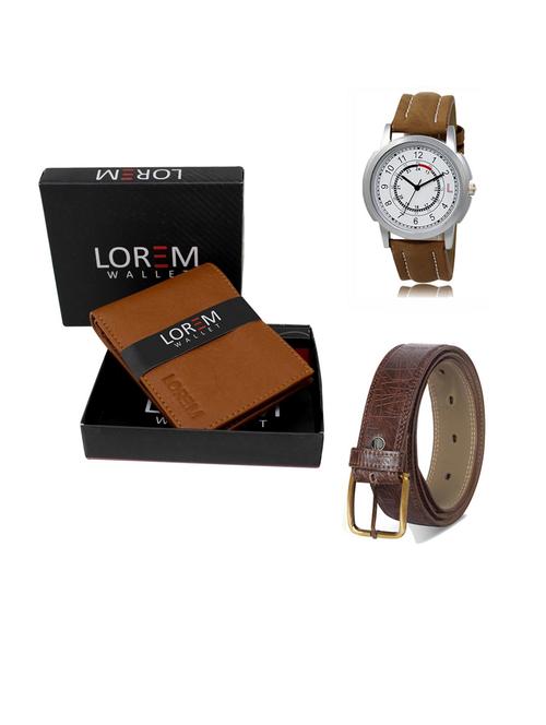 belt, wallet & watch gift combo - 19290835 - Very Small Image - 1