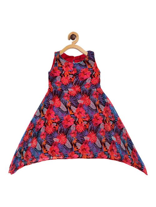 girls round neck sleeveless frock - 19293325 - Very Small Image - 1