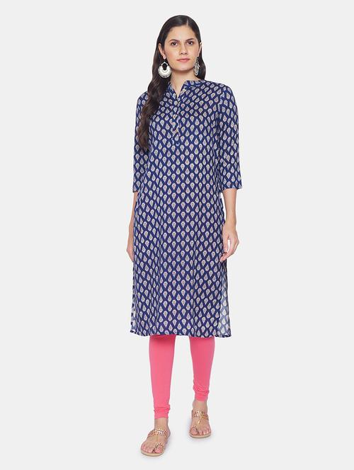 women's straight kurta - 19293547 - Very Small Image - 1