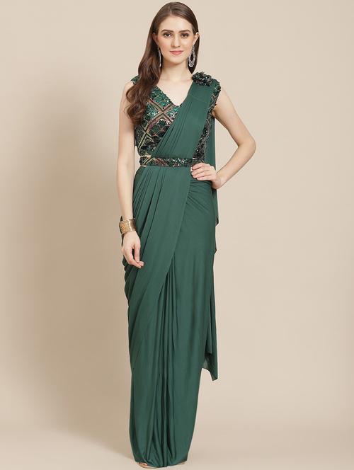 self designed leheriya saree - 19294081 - Very Small Image - 1