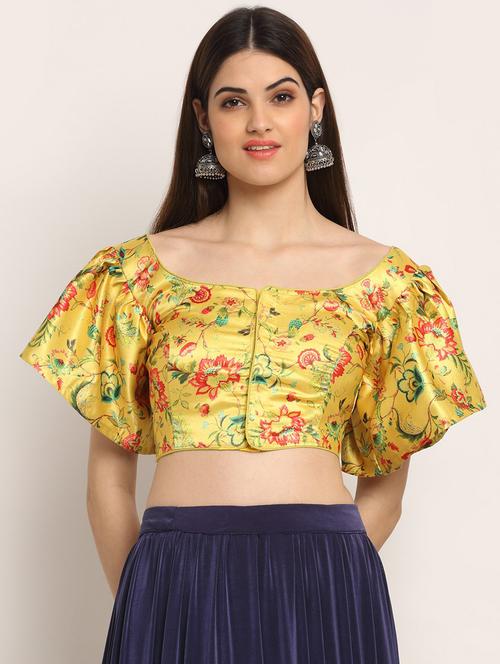 bell sleeved printed blouse - 19294272 - Very Small Image - 1