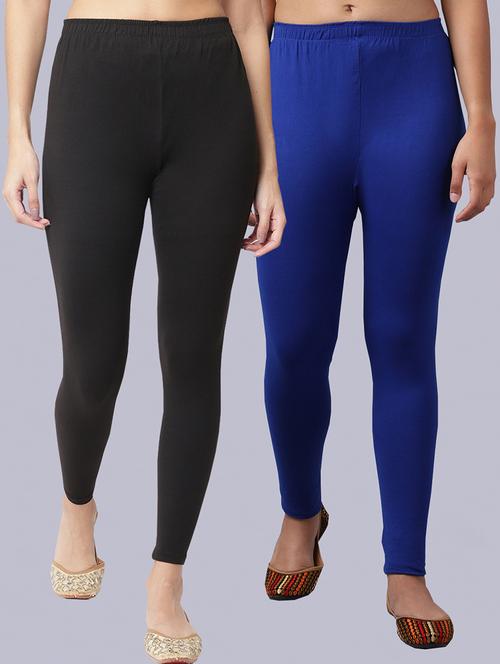 pack of 2 solid leggings - 19295707 - Very Small Image - 1