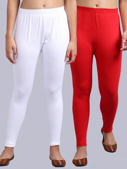pack of 2 solid leggings - 19295721 - Very Small Image - 1