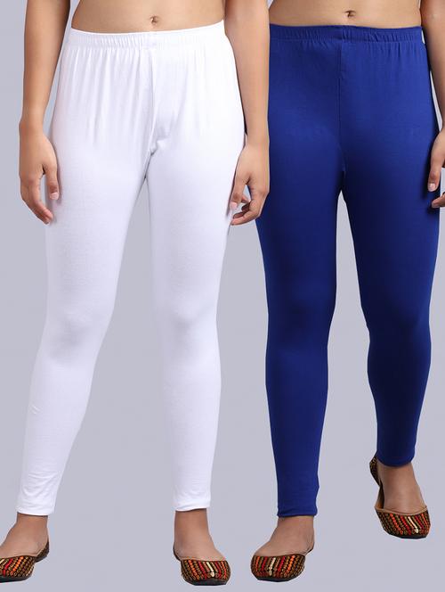 pack of 2 solid leggings - 19295723 - Very Small Image - 1
