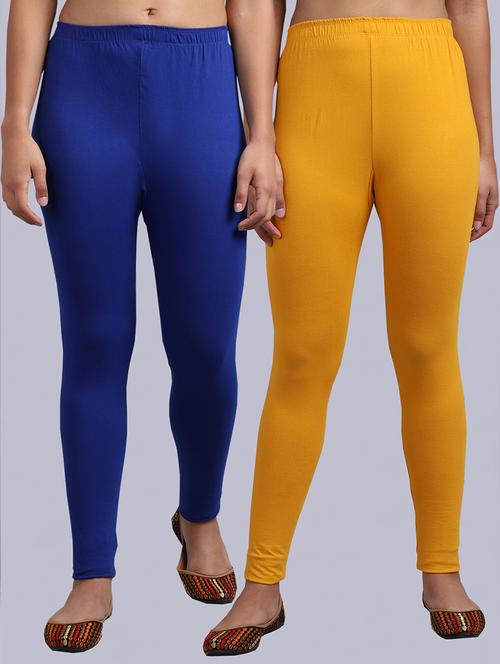 pack of 2 solid leggings - 19295776 - Very Small Image - 1