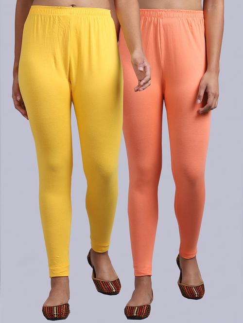 pack of 2 solid leggings - 19295784 - Very Small Image - 1