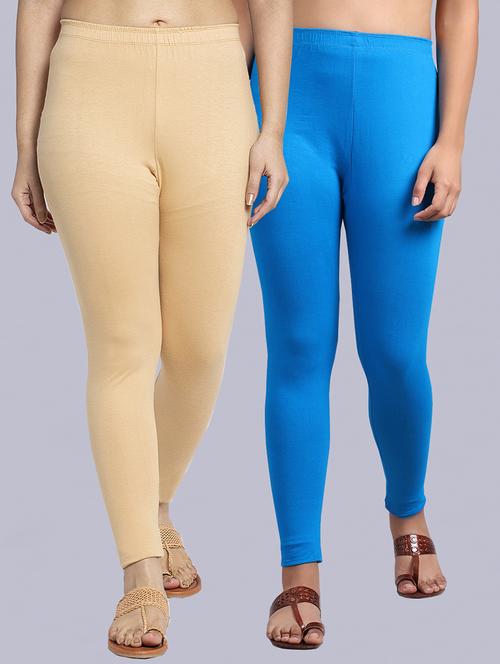 pack of 2 solid leggings - 19295817 - Very Small Image - 1
