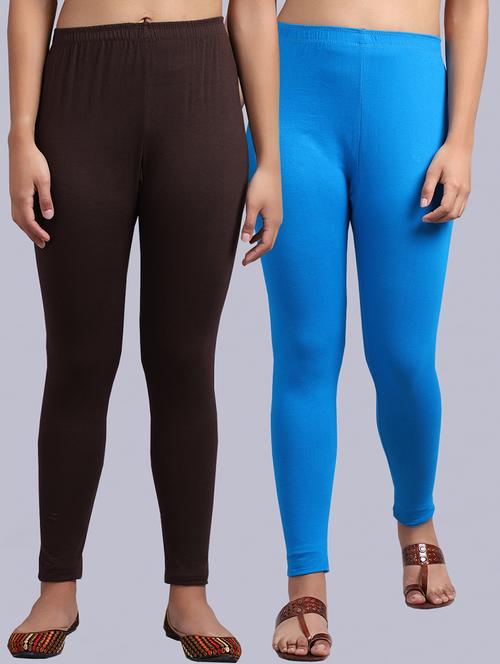 pack of 2 solid leggings - 19295847 - Very Small Image - 1