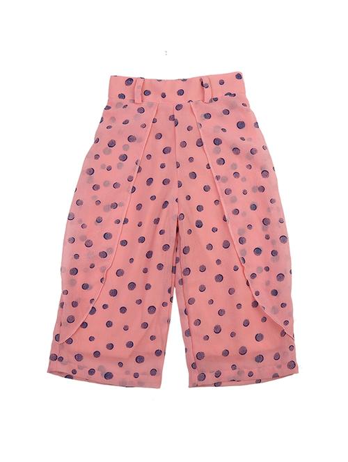 girls polka doted causal pants - 19296496 - Very Small Image - 1