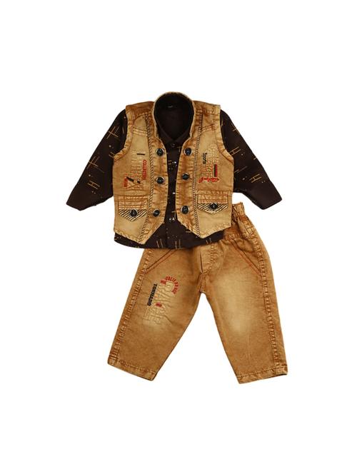 embroidered top bottom set - 19296913 - Very Small Image - 1