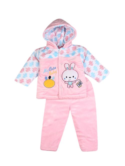 girls printed hooded twin set - 19296961 - Very Small Image - 1