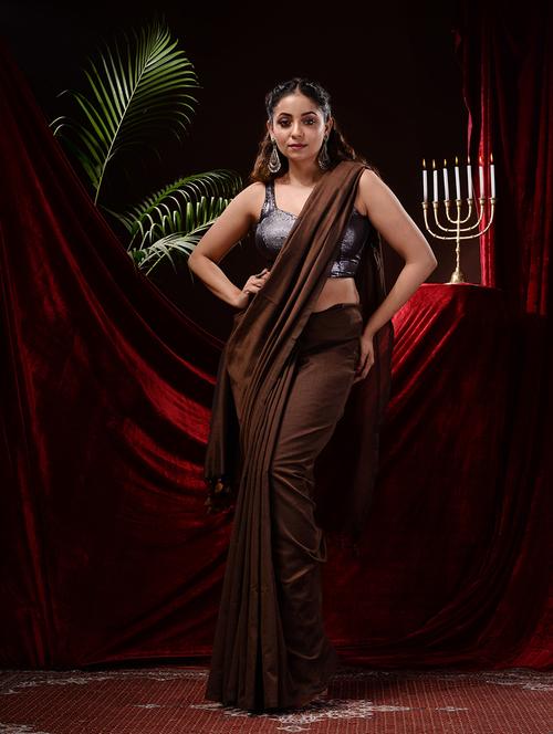 self designed woven saree - 19297424 - Very Small Image - 1