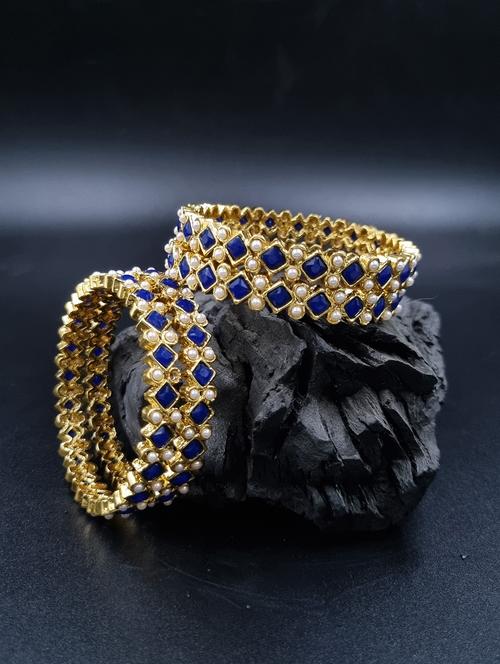 gold plated bangle set - 19297866 - Very Small Image - 1
