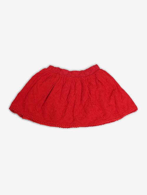 girls solid mini skirt - 19298287 - Very Small Image - 1