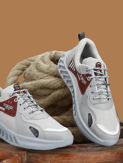 grey mesh sport shoes - 19298913 - Very Small Image - 1
