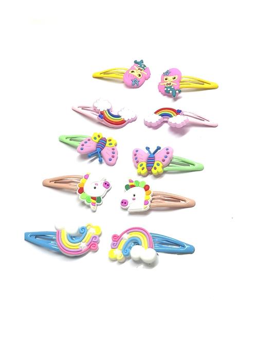 kids multi colored hair pin - 19299678 - Very Small Image - 1