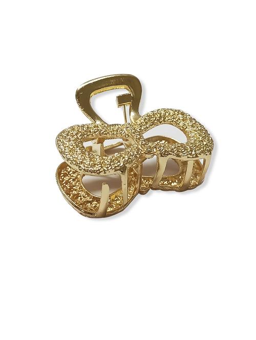 gold metal hair clutcher - 19299695 - Very Small Image - 1