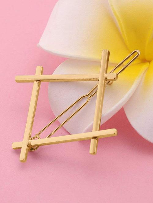 gold plated hair clips - 19299709 - Very Small Image - 1