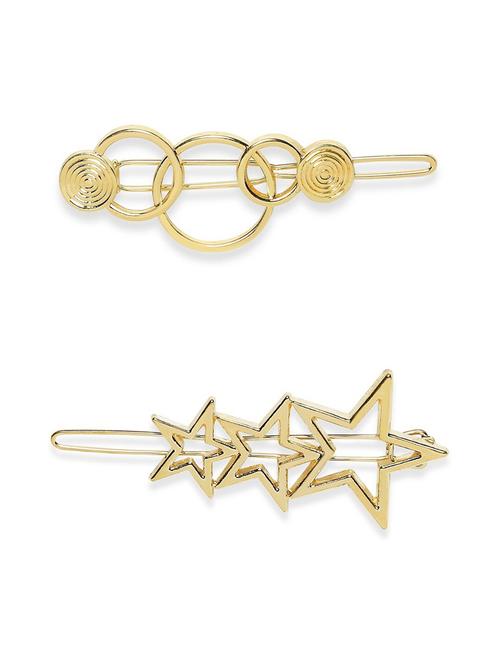 gold metal hair pin - 19299921 - Very Small Image - 1