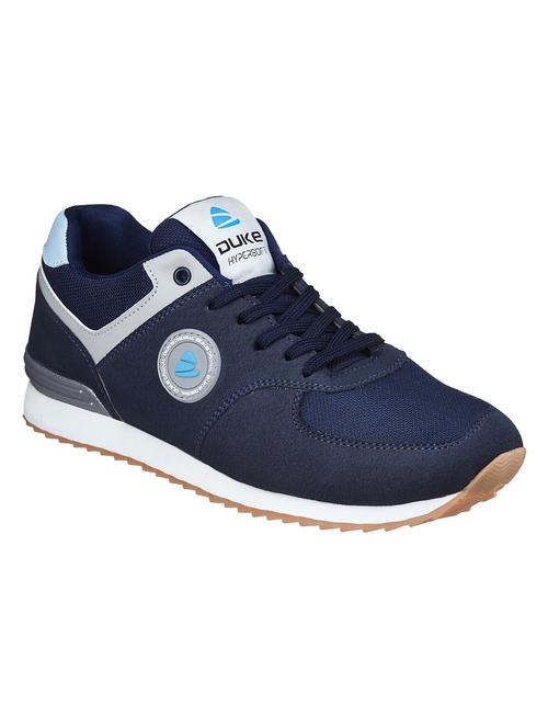 navy blue lace up sneaker - 19302323 - Very Small Image - 1