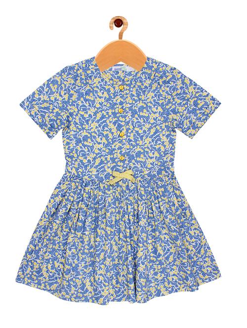 multi colored cotton frock - 19302401 - Very Small Image - 1
