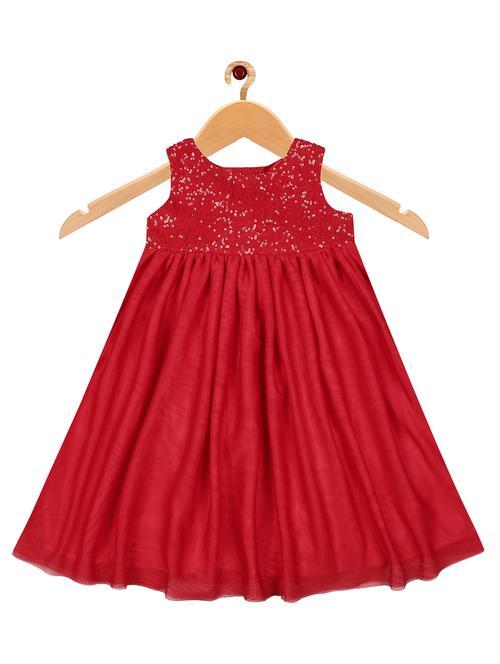 red net frock - 19302404 - Very Small Image - 1