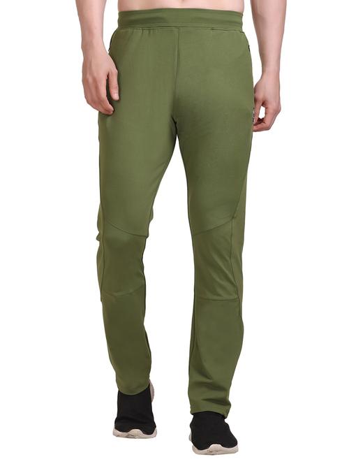 green full length track pant - 19303411 - Very Small Image - 1