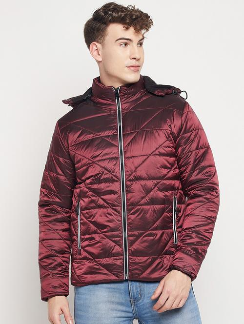 red hooded bomber jacket - 19304642 - Very Small Image - 1