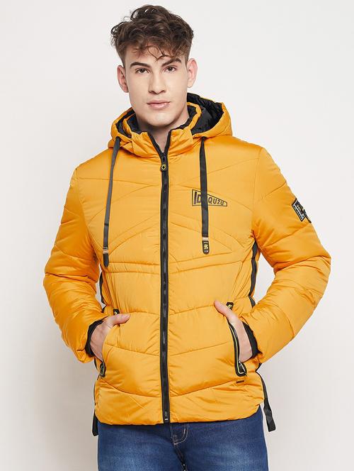 yellow hooded bomber jacket - 19304660 - Very Small Image - 1