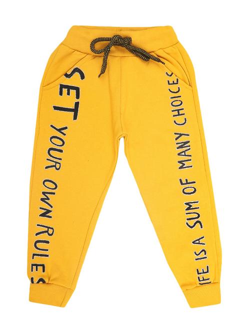 yellow printed top bottom set - 19313167 - Very Small Image - 1