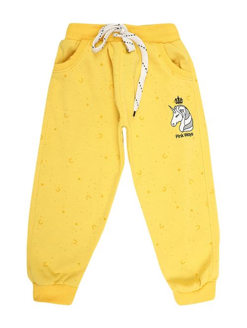 yellow printed trouser - 19313175 - Very Small Image - 1