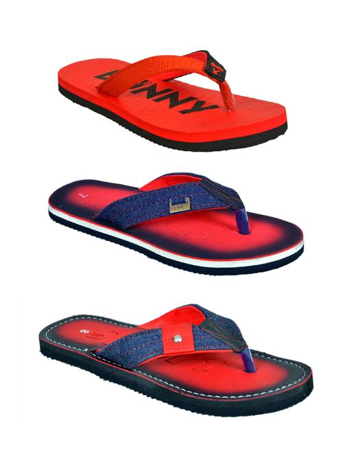 pack of 3 printed flip flop - 19313493 - Very Small Image - 1