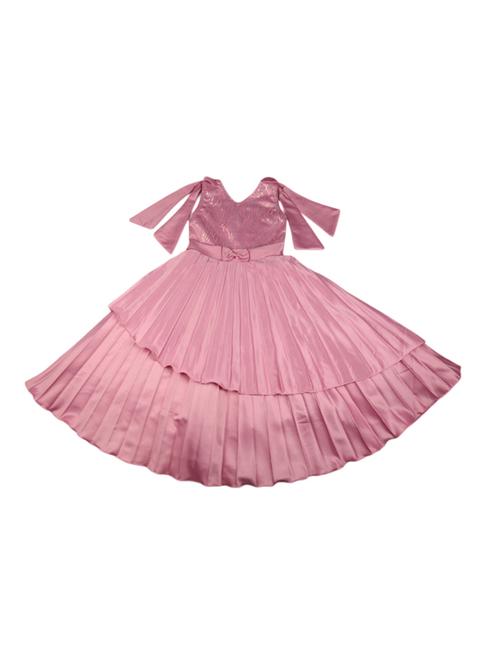 girls round neck sleeveless frock - 19313821 - Very Small Image - 1