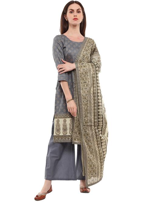 printed kurta salwar set - 19314085 - Very Small Image - 1