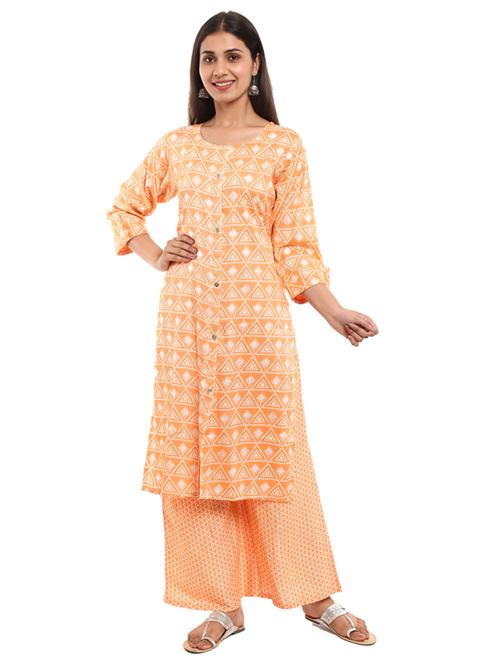 printed kurta salwar set - 19314087 - Very Small Image - 1