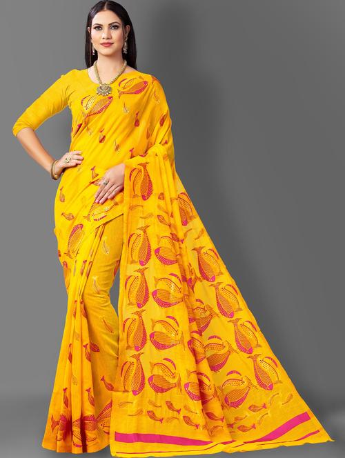 self design jamdani saree - 19314452 - Very Small Image - 1
