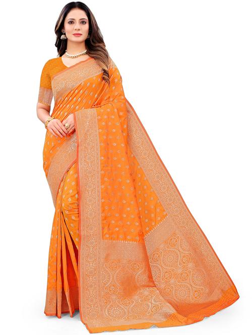self design kanjivaram saree - 19315057 - Very Small Image - 1