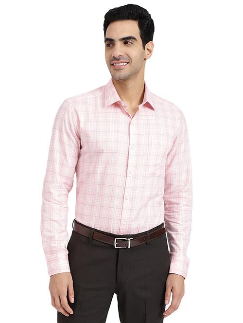 mens checks formal shirt - 19323396 - Very Small Image - 1