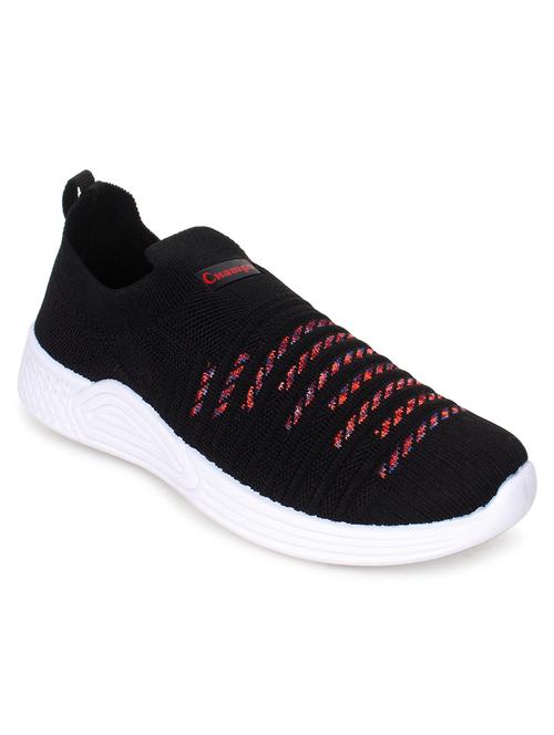 black slip on casual shoes - 19325094 - Very Small Image - 1