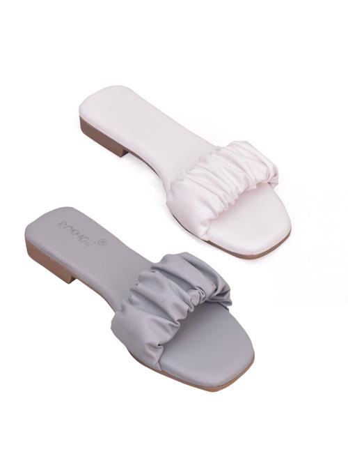 pack of 2 solid slip on sandal - 19325823 - Very Small Image - 1