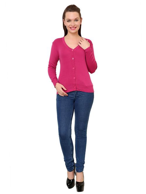 women's straight v neck top - 19326230 - Very Small Image - 1