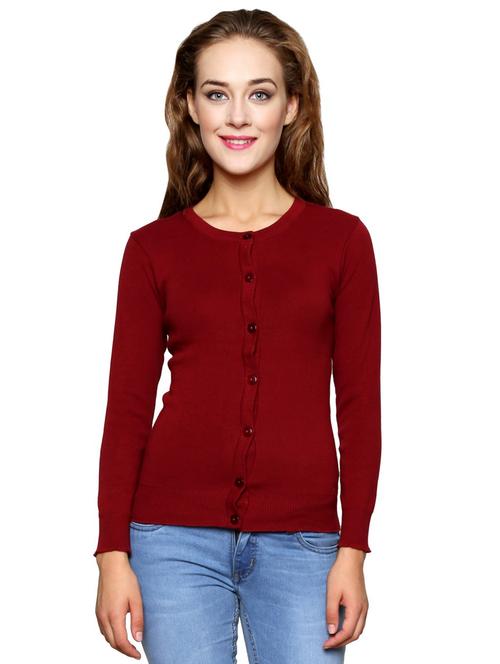 round neck solid regular top - 19326314 - Very Small Image - 1