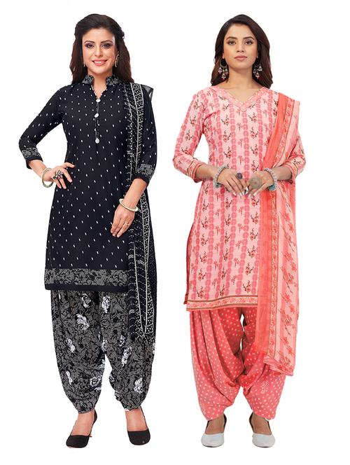 pack of 2 unstitched suit set - 19327197 - Very Small Image - 1