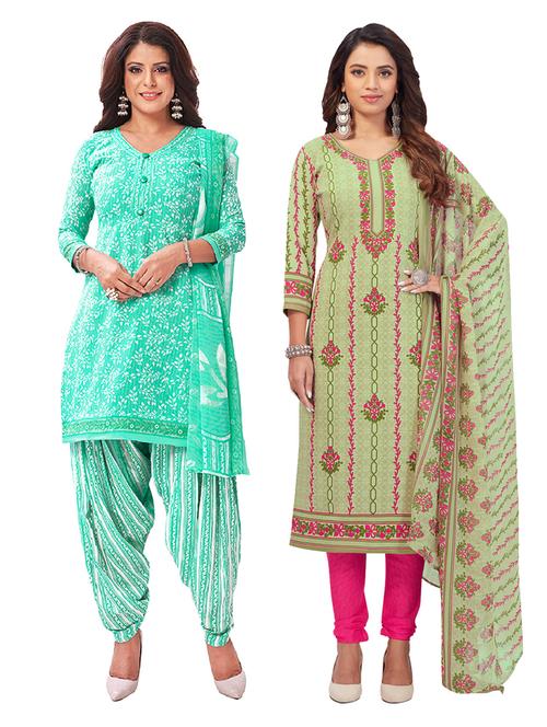 pack of 2 unstitched suit set - 19327215 - Very Small Image - 1