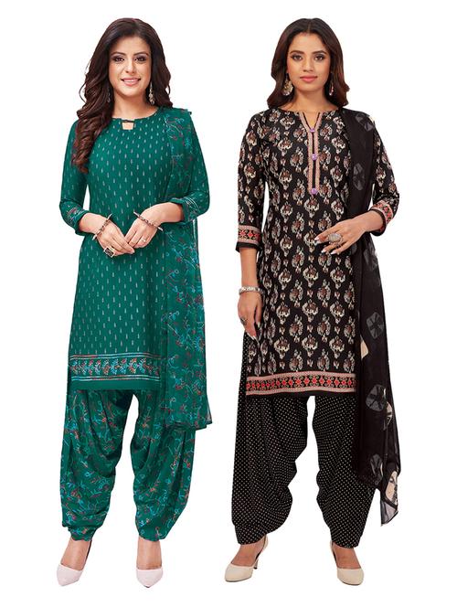 pack of 2 unstitched suit set - 19327301 - Very Small Image - 1