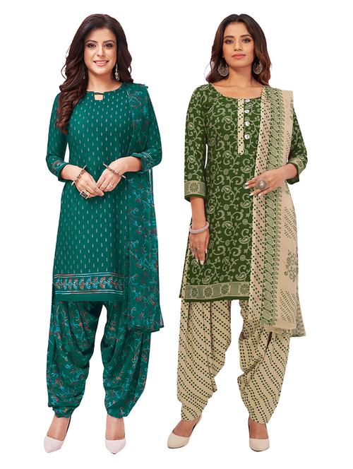 pack of 2 unstitched suit set - 19327313 - Very Small Image - 1