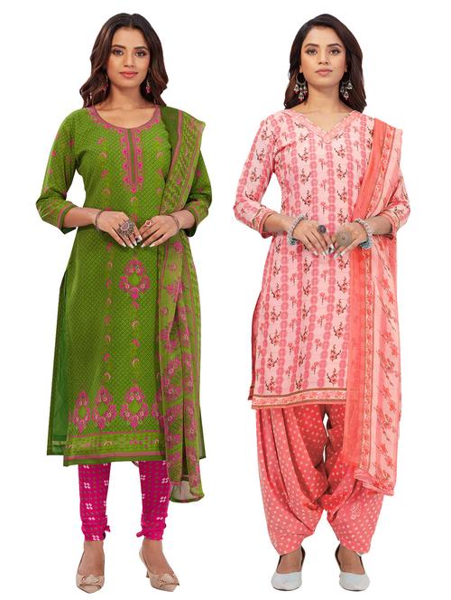 pack of 2 unstitched suit set - 19327587 - Very Small Image - 1