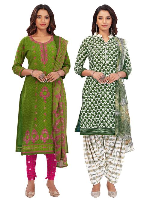 pack of 2 unstitched suit set - 19327596 - Very Small Image - 1