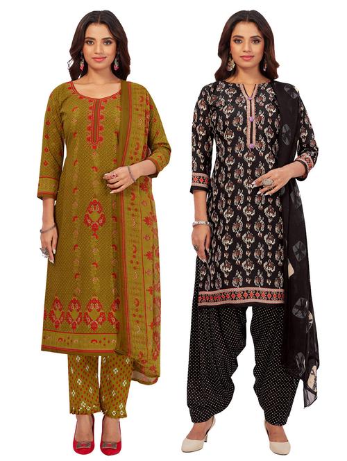 pack of 2 unstitched suit set - 19327691 - Very Small Image - 1